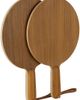 Jil Sander Jil Sander Brown Wood Beach Racket Set - 2