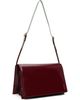 Jil Sander Jil Sander Burgundy File Small Bag - 2