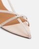 Jil Sander Jil Sander Cage crystal-embellished leather sandals - 3