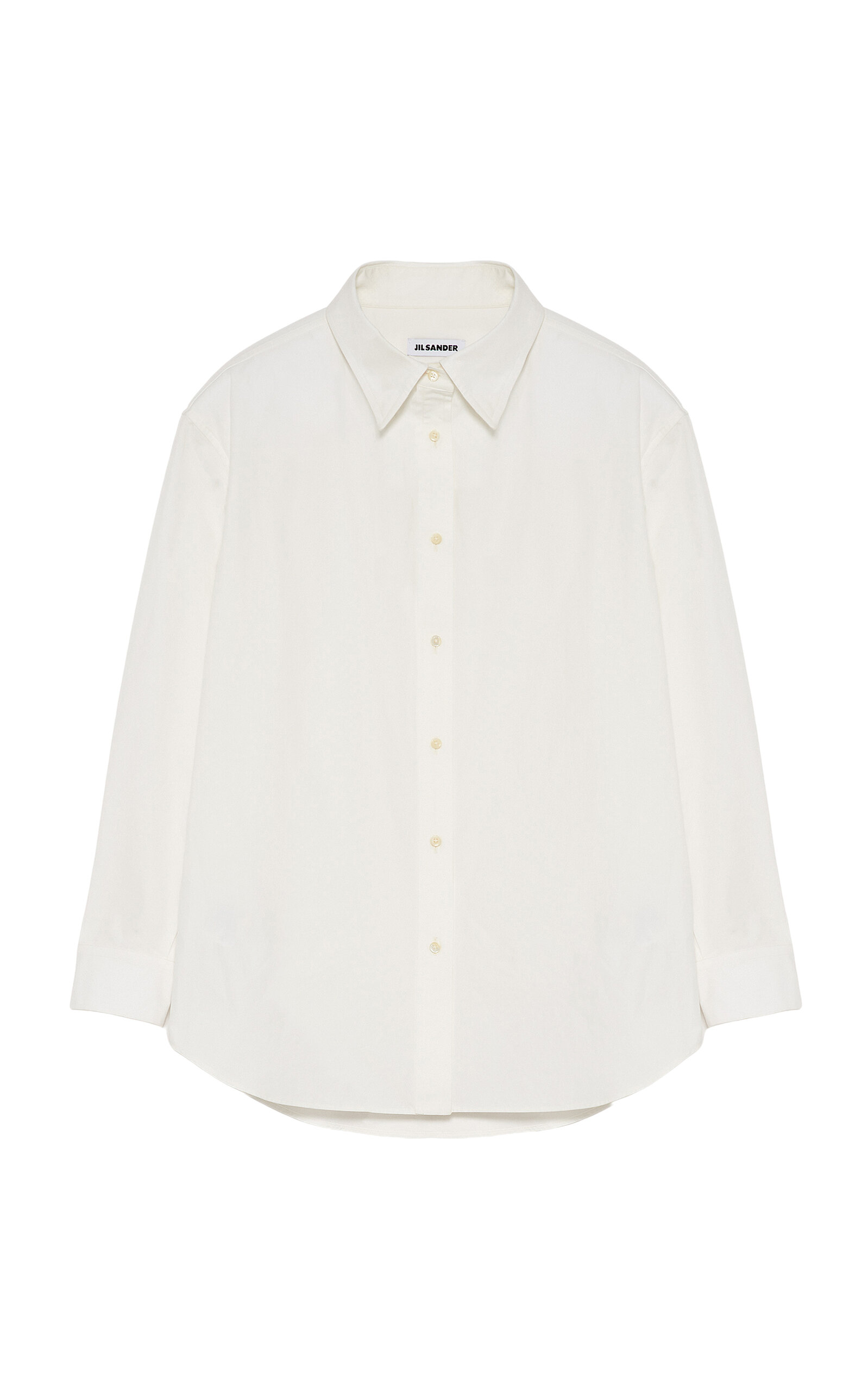 Jil Sander Jil Sander CampCollar Cotton Shirt