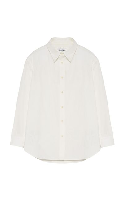 Jil Sander Jil Sander CampCollar Cotton Shirt