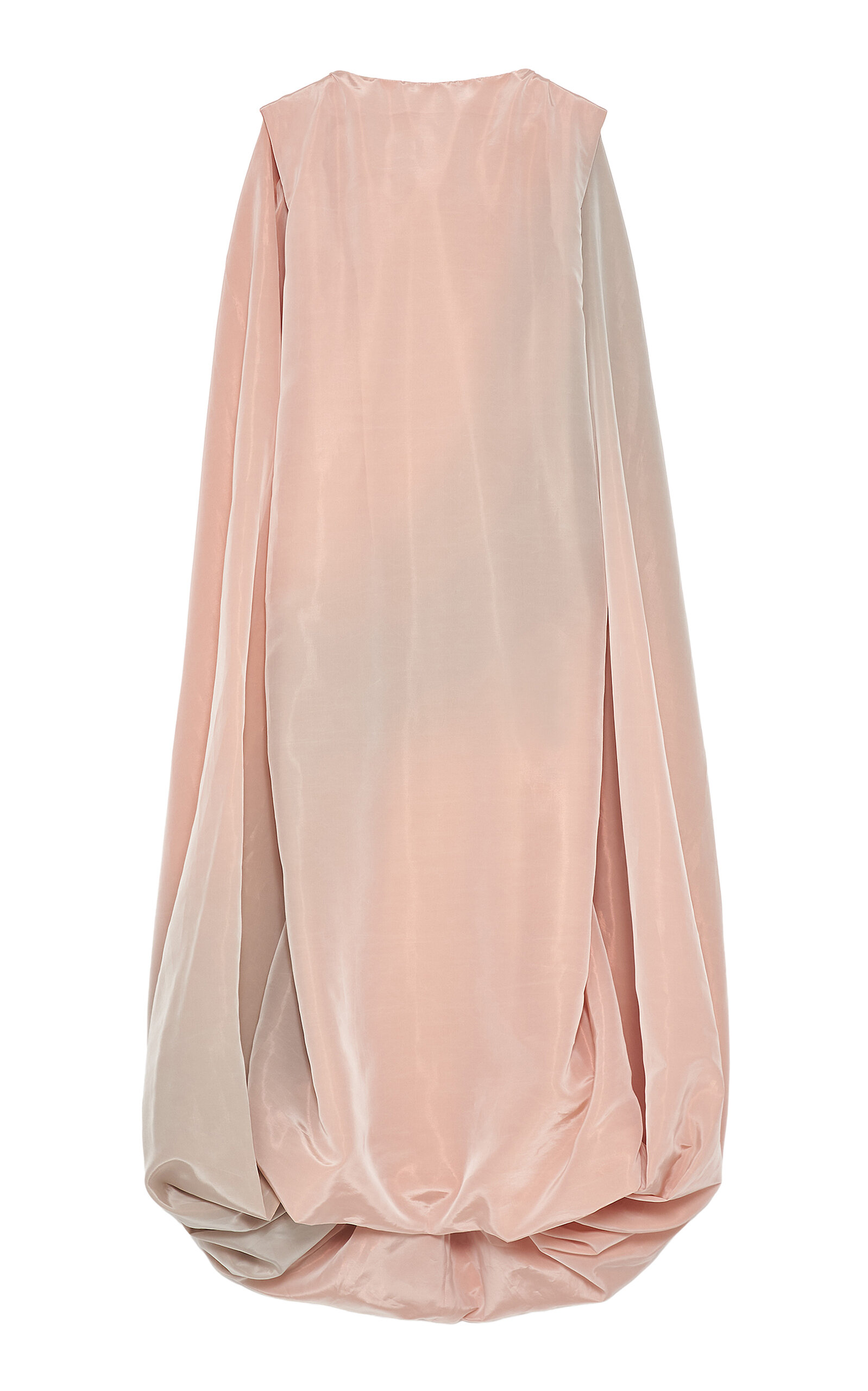 Jil Sander Jil Sander CapeOverlay Midi Dress