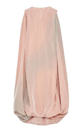 Jil Sander Jil Sander CapeOverlay Midi Dress