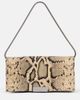 Jil Sander Jil Sander Carnet snake-effect leather clutch - 1