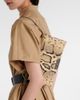Jil Sander Jil Sander Carnet snake-effect leather clutch - 2