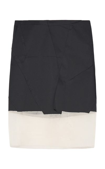 Jil Sander Jil Sander Colorblocked Midi Skirt