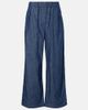 Jil Sander Jil Sander Cotton chambray wide-leg pants - 1