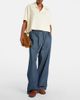 Jil Sander Jil Sander Cotton chambray wide-leg pants - 2