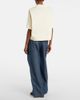 Jil Sander Jil Sander Cotton chambray wide-leg pants - 3