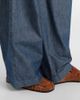 Jil Sander Jil Sander Cotton chambray wide-leg pants - 5