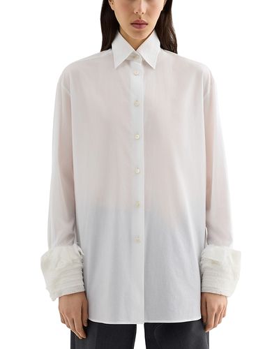 Jil Sander Jil Sander Cotton Mussola Shirt