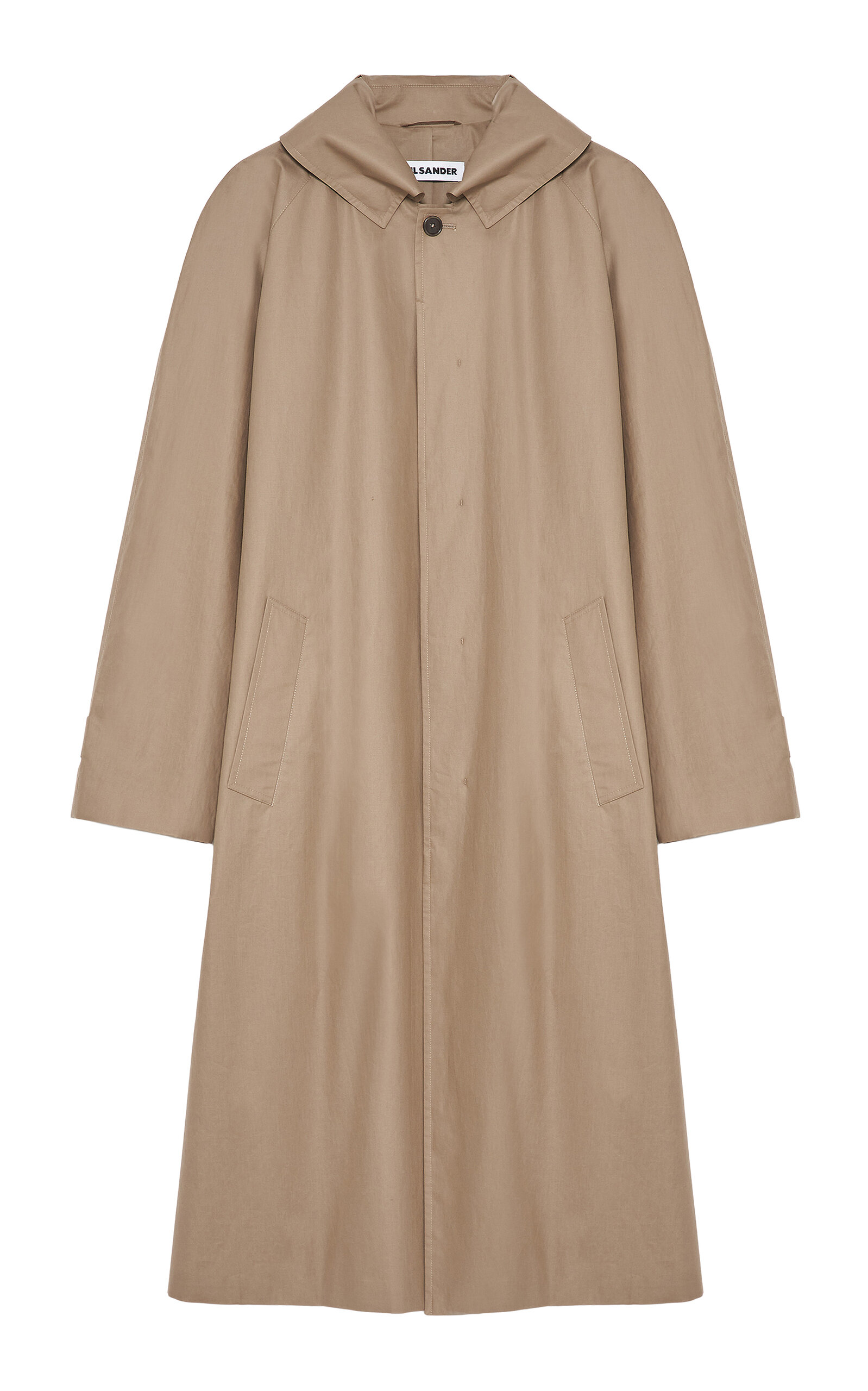 Jil Sander Jil Sander CottonBlend Trench Coat