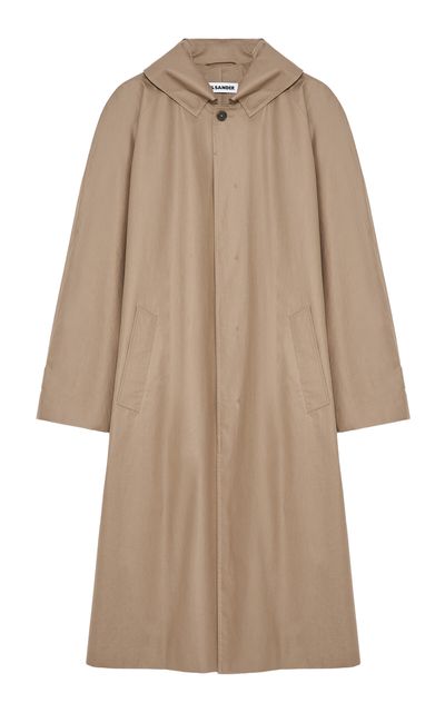 Jil Sander Jil Sander CottonBlend Trench Coat