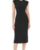 Jil Sander Jil Sander Crew Neck Dress Black - 1