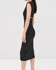 Jil Sander Jil Sander Crew Neck Dress Black - 4