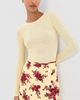Jil Sander Jil Sander Crew Neck Wool Sweater Pearl - 2