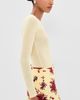 Jil Sander Jil Sander Crew Neck Wool Sweater Pearl - 4