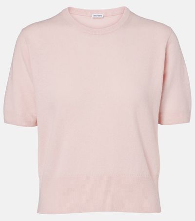 Jil Sander Jil Sander Cropped wool and cashmere sweater