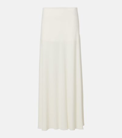 Jil Sander Jil Sander Crêpe midi skirt