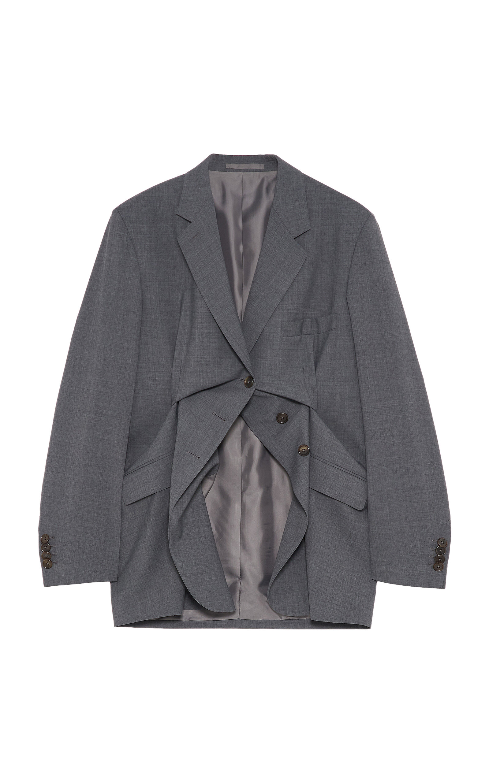 Jil Sander Jil Sander Crunched WoolBlend Blazer