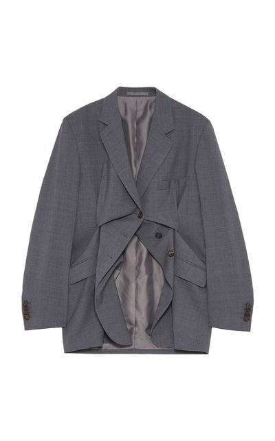 Jil Sander Jil Sander Crunched WoolBlend Blazer