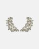 Jil Sander Jil Sander Crystal-embellished ear climbers - 1