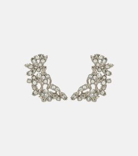 Jil Sander Jil Sander Crystal-embellished ear climbers