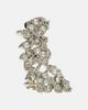 Jil Sander Jil Sander Crystal-embellished ear climbers - 2