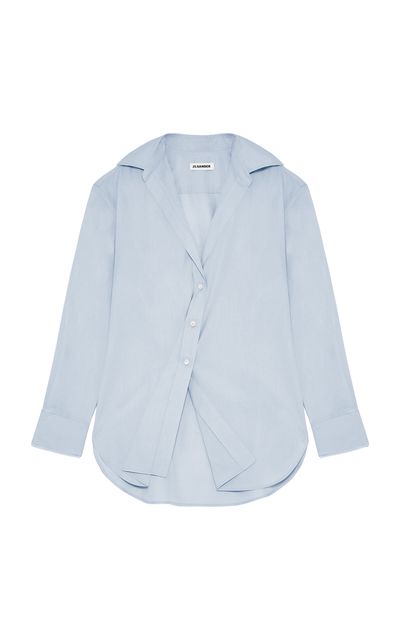 Jil Sander Jil Sander CurvedHem Cotton Shirt