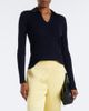 Jil Sander Jil Sander Cutout ribbed-knit wool polo sweater - 2