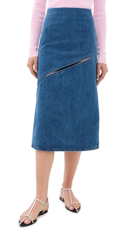 Jil Sander Jil Sander Denim Skirt Medium Denim
