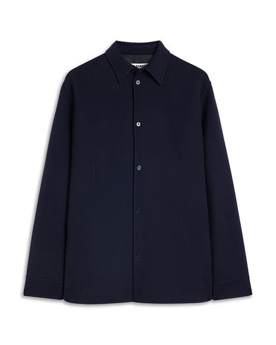 Jil Sander Jil Sander Double Wool Sportswear Overshirt