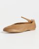 Jil Sander Jil Sander Elyss Ballerina Flats Walnut - 2
