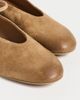 Jil Sander Jil Sander Elyss Ballerina Flats Walnut - 6