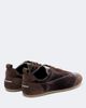Jil Sander Jil Sander Etage suede-trimmed velvet sneakers - 3