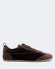 Jil Sander Jil Sander Etage suede-trimmed velvet sneakers - 5