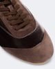 Jil Sander Jil Sander Etage suede-trimmed velvet sneakers - 6