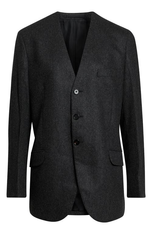 Jil Sander Jil Sander Fitted Long Wool Blazer
