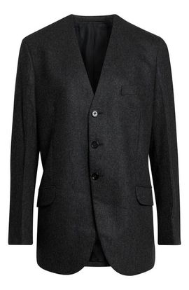 Jil Sander Jil Sander Fitted Long Wool Blazer
