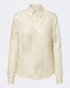 Jil Sander Jil Sander Floral jacquard linen-blend shirt - 1