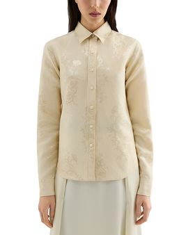 Jil Sander Jil Sander Floral Jacquard Shirt