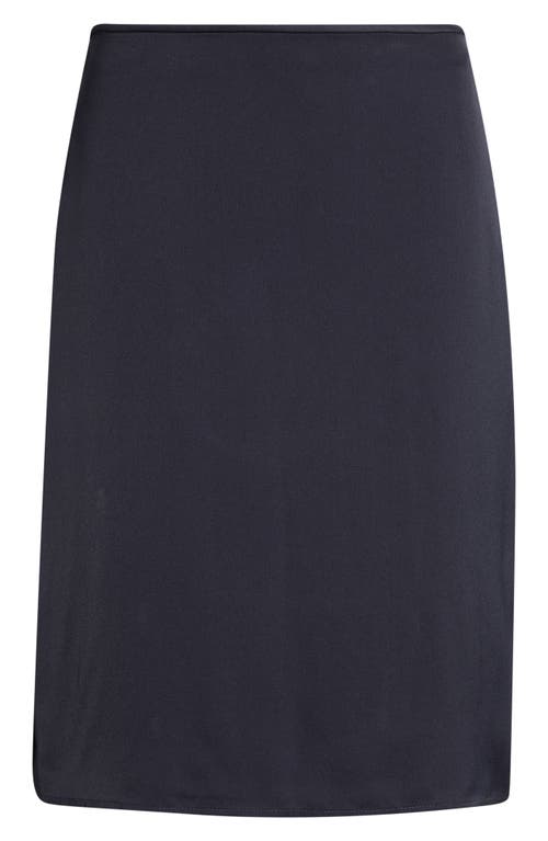 Jil Sander Jil Sander Fluid Sablé Virgin Wool A-Line Skirt