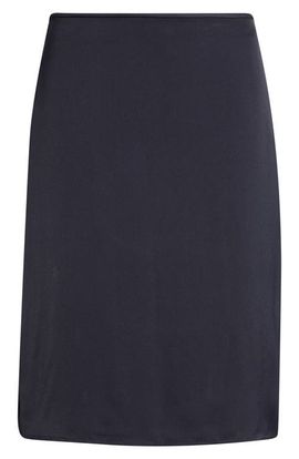 Jil Sander Jil Sander Fluid Sablé Virgin Wool A-Line Skirt