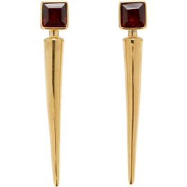Jil Sander Jil Sander Garnet Earrings