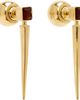 Jil Sander Jil Sander Garnet Earrings - 2