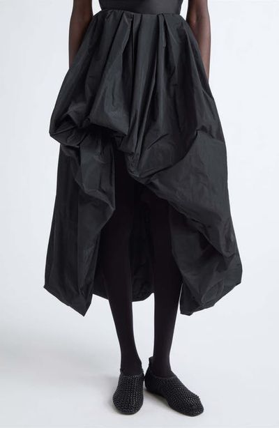 Jil Sander Jil Sander Gathered Draped Skirt