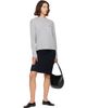 Jil Sander Jil Sander Gray Cotton Cashmere T-shirt - 4