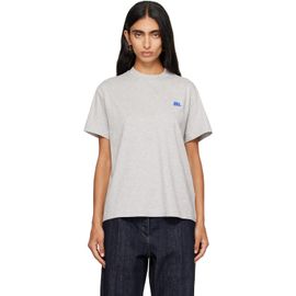 Jil Sander Jil Sander Gray Cotton Crew-Neck T-shirt