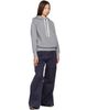 Jil Sander Jil Sander Gray Cotton Terry Hoodie - 4