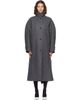 Jil Sander Jil Sander Gray Double Wool Coat - 1